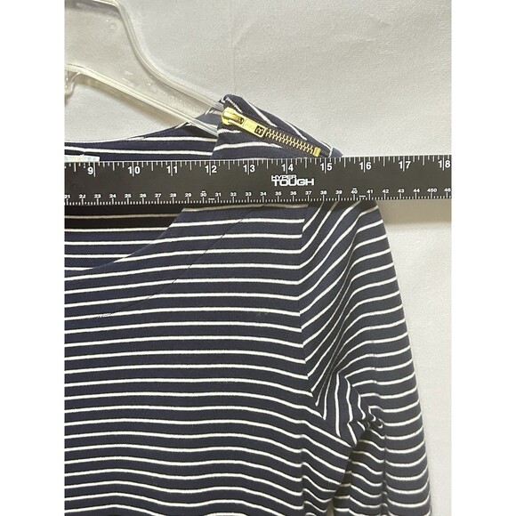 Boden Womens 10R Blue Striped Midi Cotton Dress‎ - Picture 2 of 10